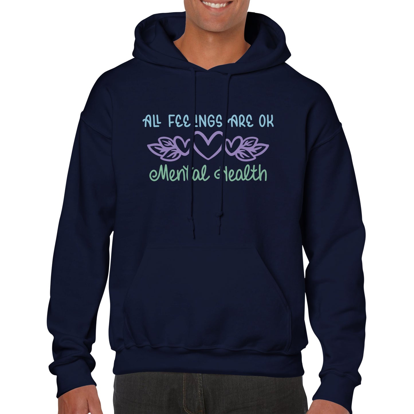 All Feelings Are Ok Classic Unisex Pullover Hoodie