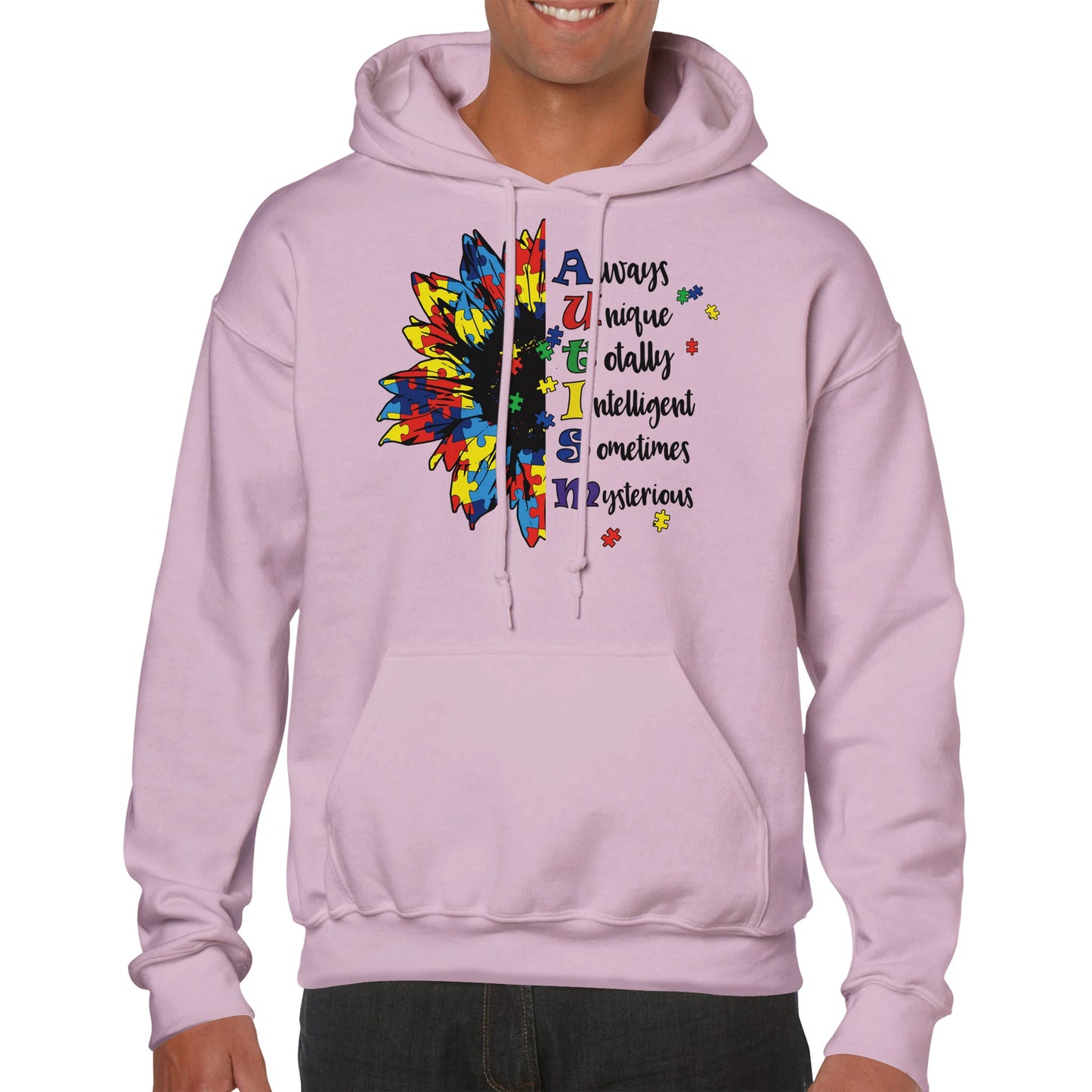 Autism Classic Unisex Pullover Hoodie