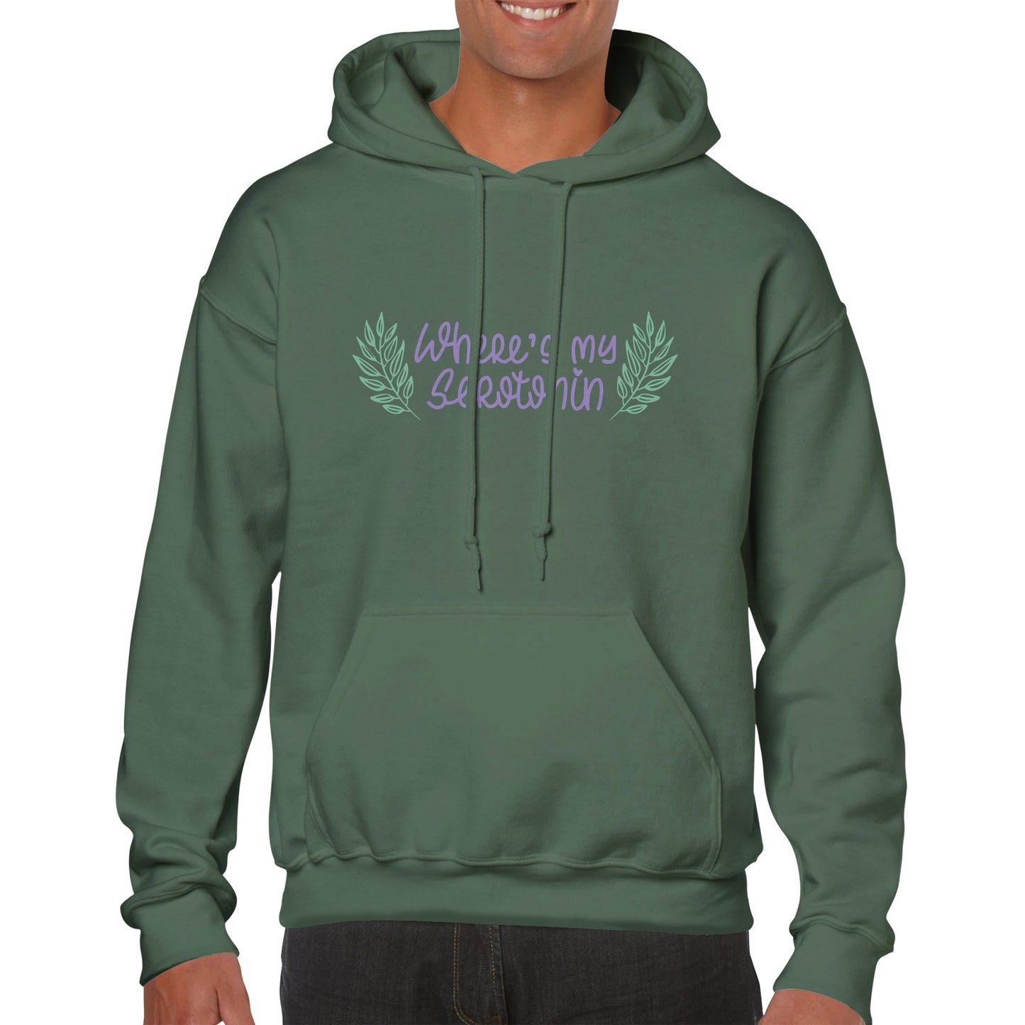 Where's My Serotonin Classic Unisex Pullover Hoodie