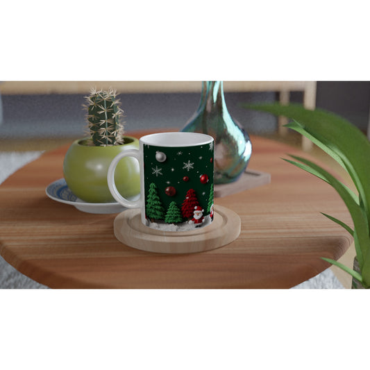 Christmas White 11oz Ceramic Mug