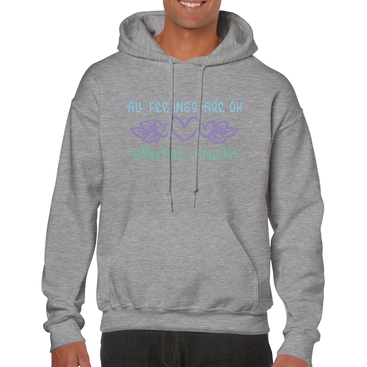 All Feelings Are Ok Classic Unisex Pullover Hoodie