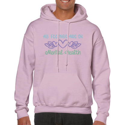 All Feelings Are Ok Classic Unisex Pullover Hoodie