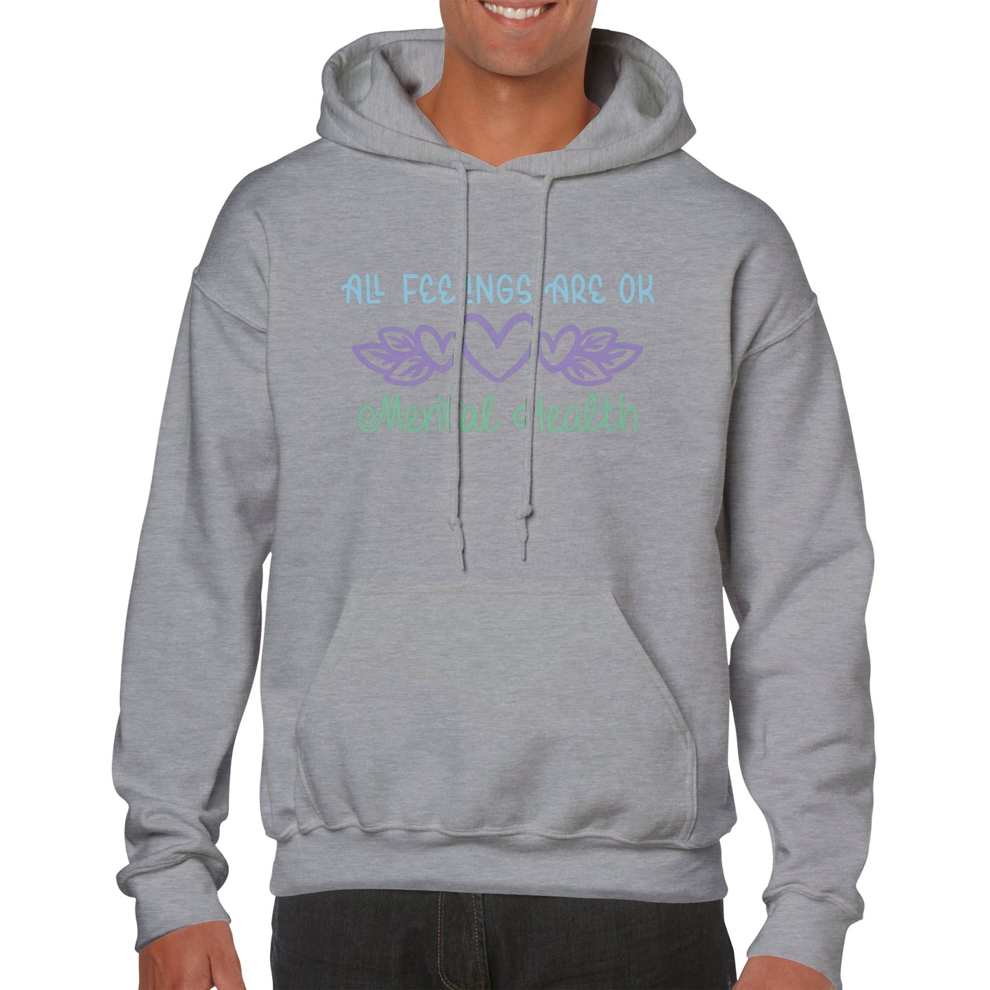 All Feelings Are Ok Classic Unisex Pullover Hoodie