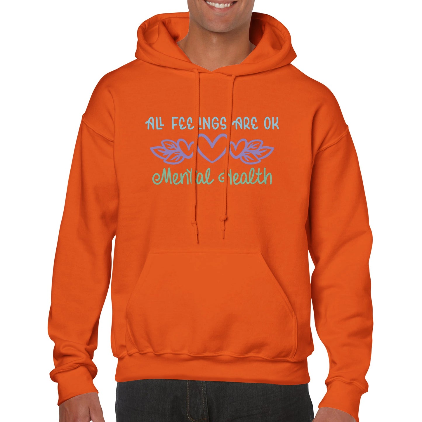 All Feelings Are Ok Classic Unisex Pullover Hoodie