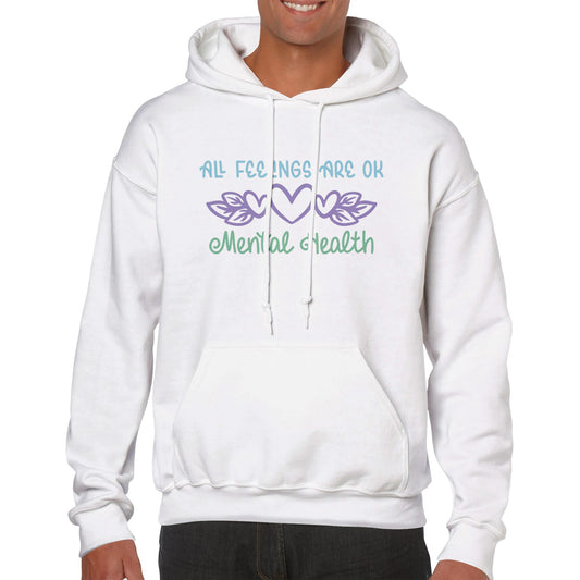 All Feelings Are Ok Classic Unisex Pullover Hoodie