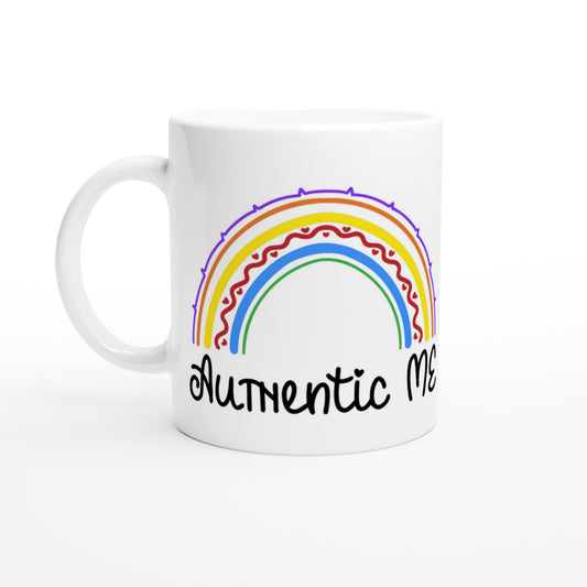 Authentic Me White 11oz Ceramic Mug