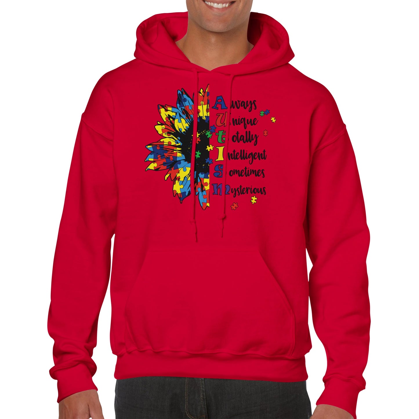 Autism Classic Unisex Pullover Hoodie